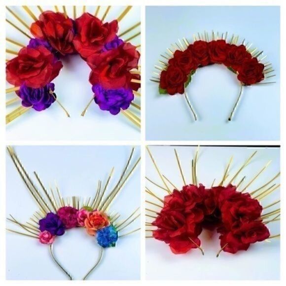Handmade Catrina Day of the dead headbands main image 4